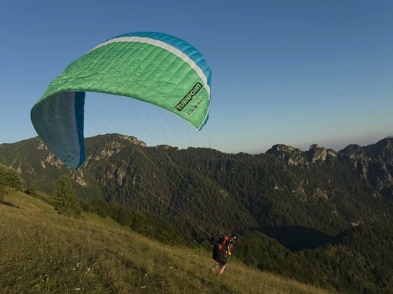 Valle Del Chiese 11114 Alpo Di Bondone Parapendio
