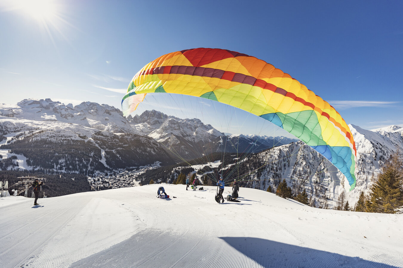 Parapendio D'inverno