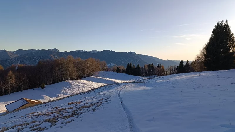 Monte Melino Con Le Ciaspole