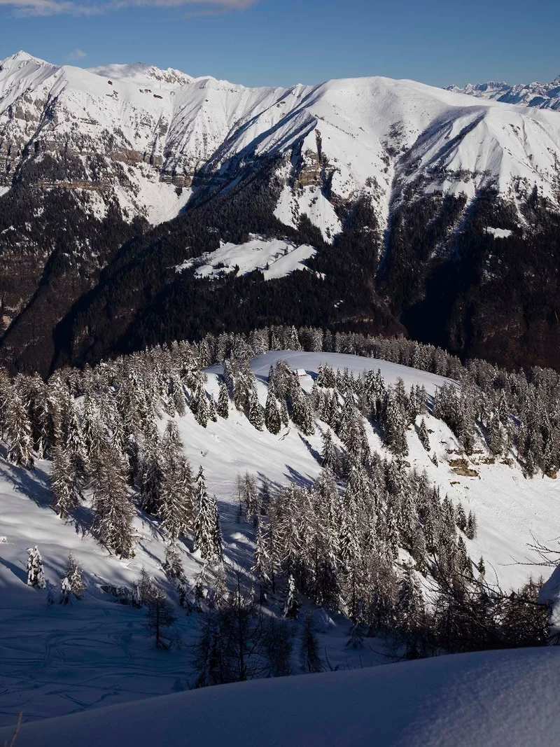 Cima Pissola With Skis