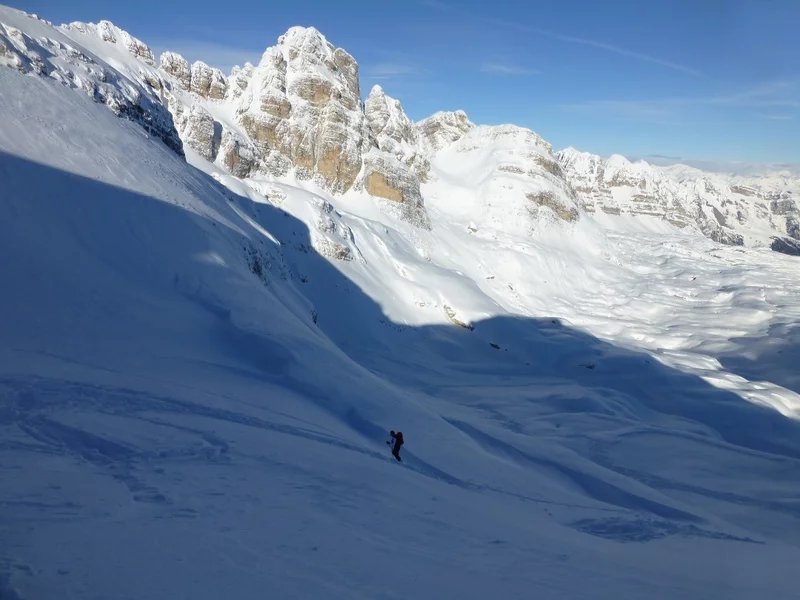 Cima Roma From Grostè: Ski Moutaineering Route