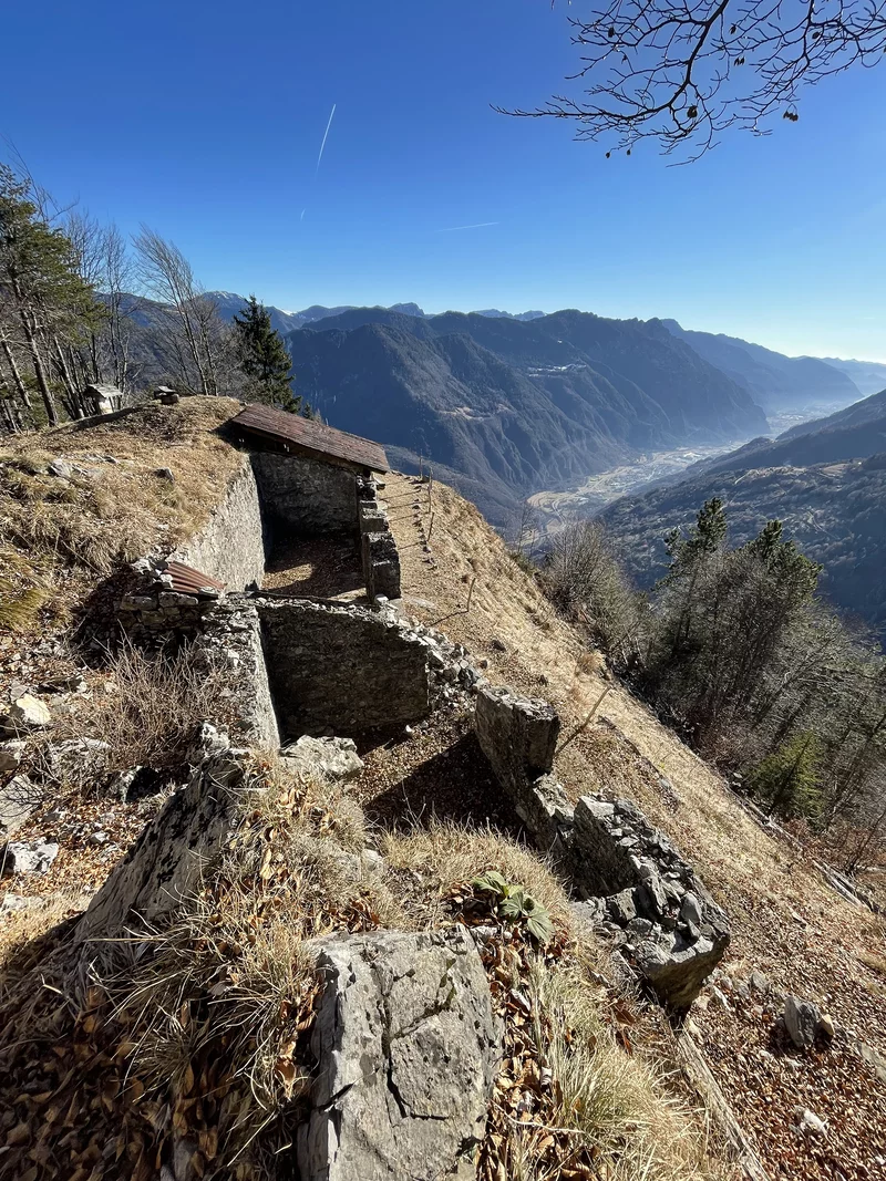 Grande Guerra Accampamento Del Monte Melino