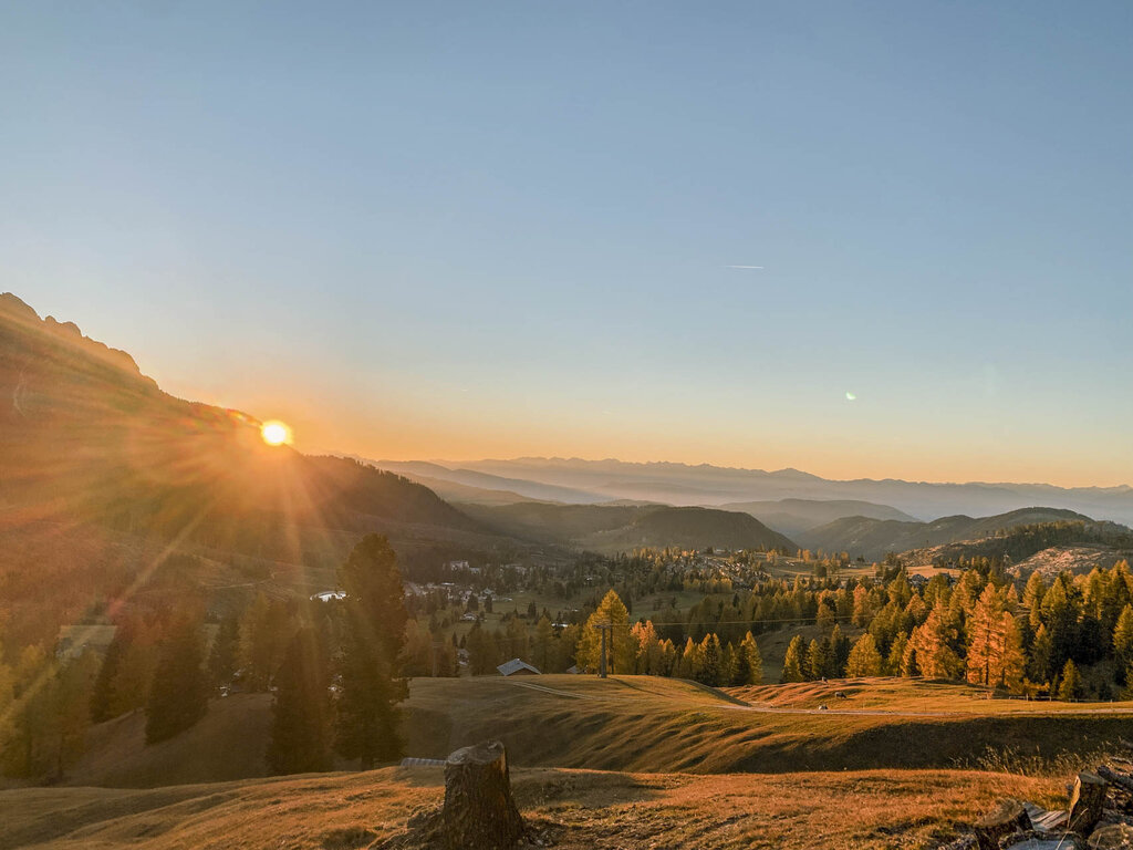 Paesaggio autunnale del Passo Costalunga in Val di Fassa | © NG - Archivio Immagini APT Val di Fassa