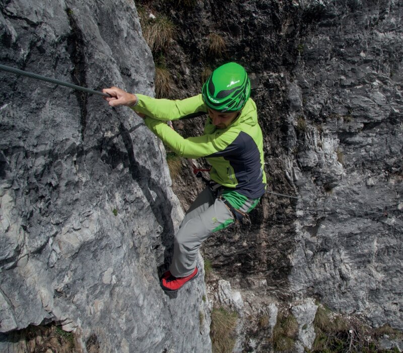 Forcella Del Ghiacciaio Via Ferrata