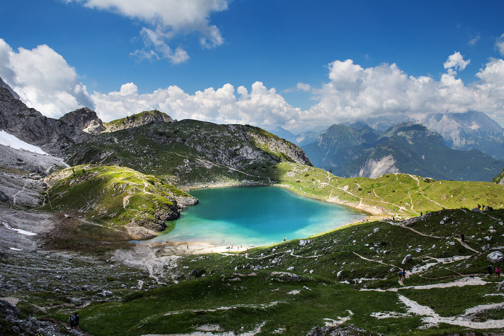 Anello Zoldano   Lago Coldai