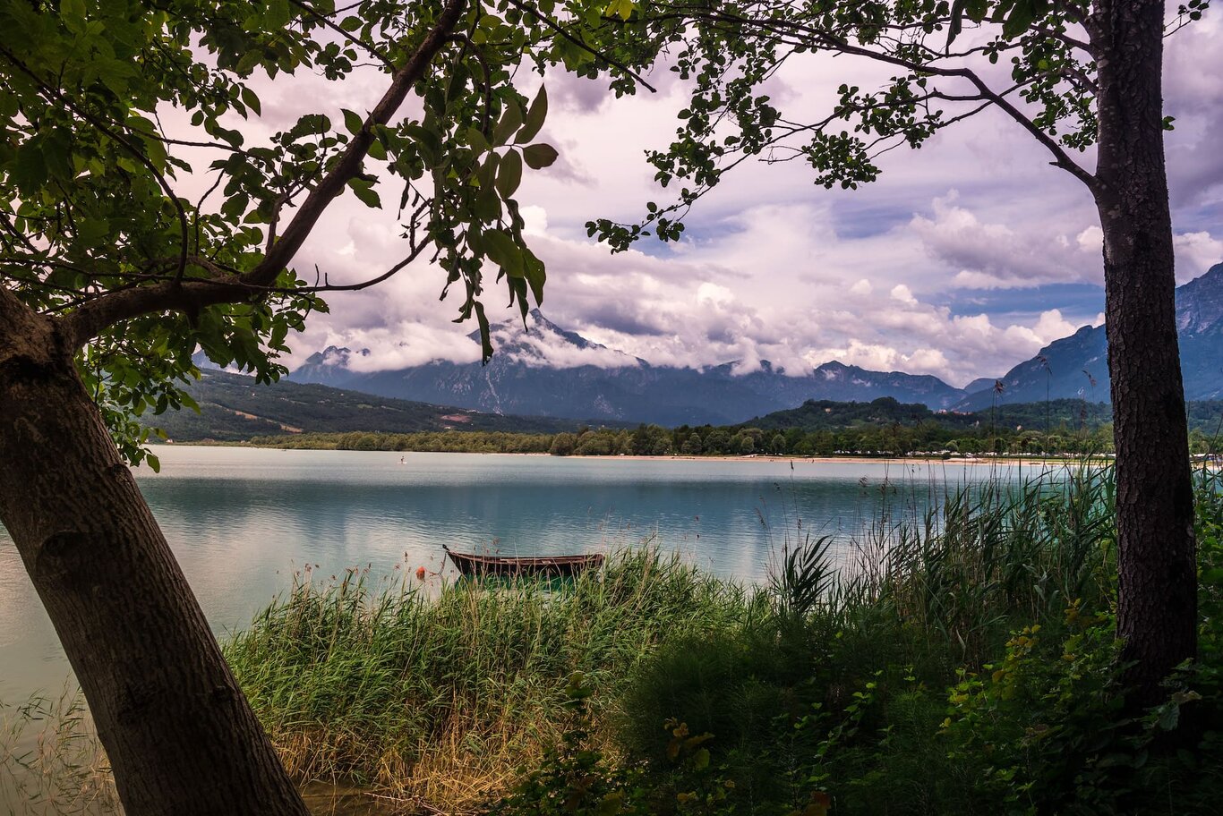 Veneto Lago Santa Croce Alpago LUC 3977