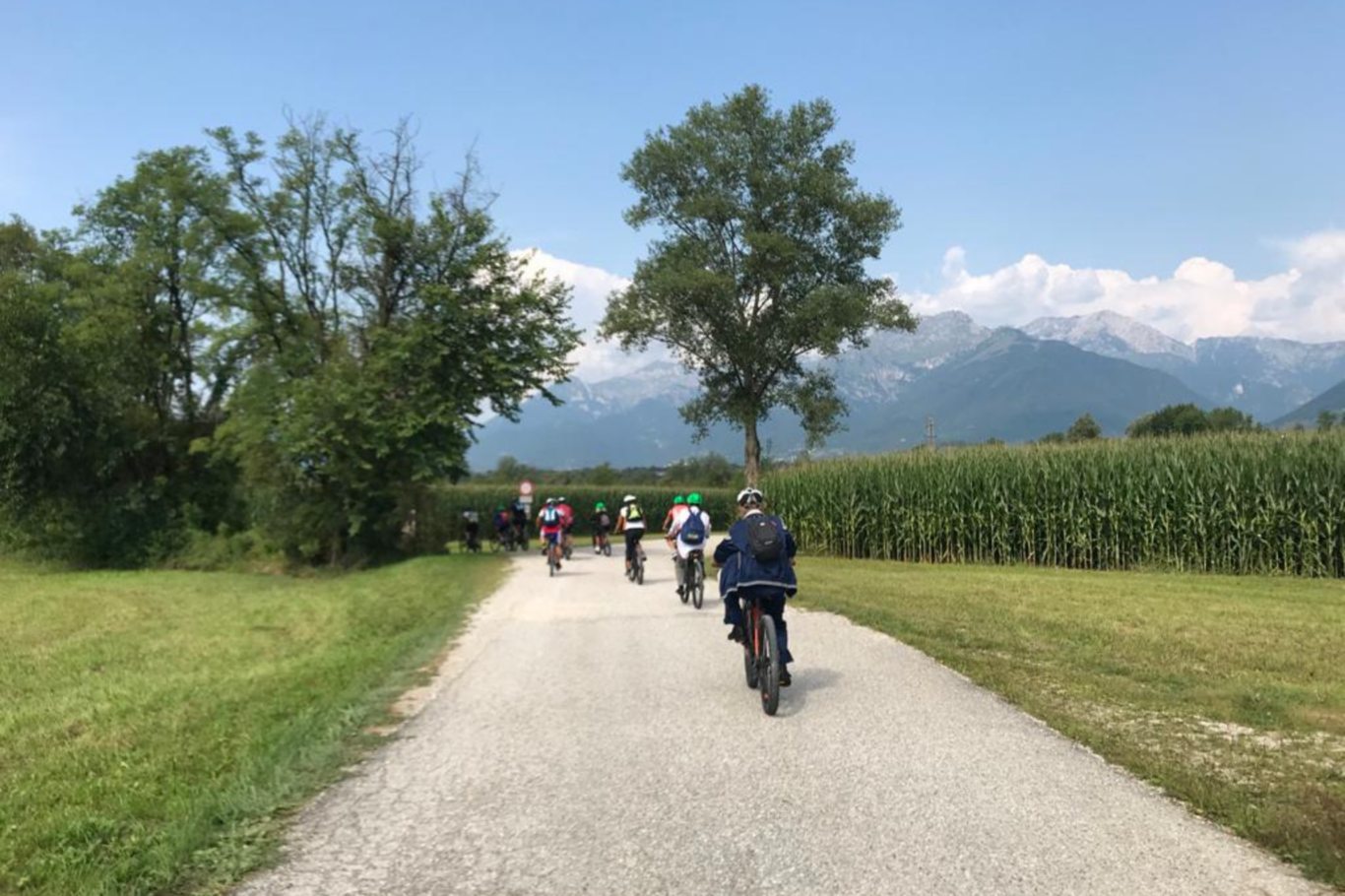 Gruppo in e-bike Gruppo in e-bike